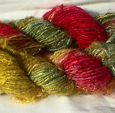 Handspun Banana Palm Silk - Happy Place